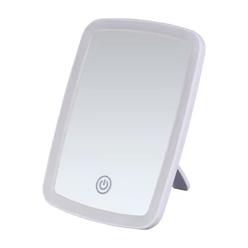Espelho de maquiagem LED com Suporte