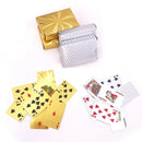 Baralho de Cartas de Plástico Dourado Luxo – Ideal para Poker, Buraco, Sueca e BlackJack