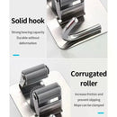 Título: Suporte de Aço Inoxidável para Vassouras e Mop – Organize Seu Espaço com Estilo