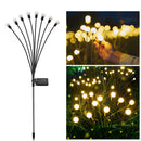 Luminária Solar com 8 Cabeçotes em Formato de Globo – Iluminação Decorativa para Jardim, Caminho e Paisagismo