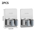 Título: Suporte de Aço Inoxidável para Vassouras e Mop – Organize Seu Espaço com Estilo