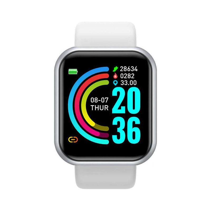 SmartWatch - Relógio Inteligente Multifuncional – À Prova d'Água, Monitor de Atividade e Fitness Tracker