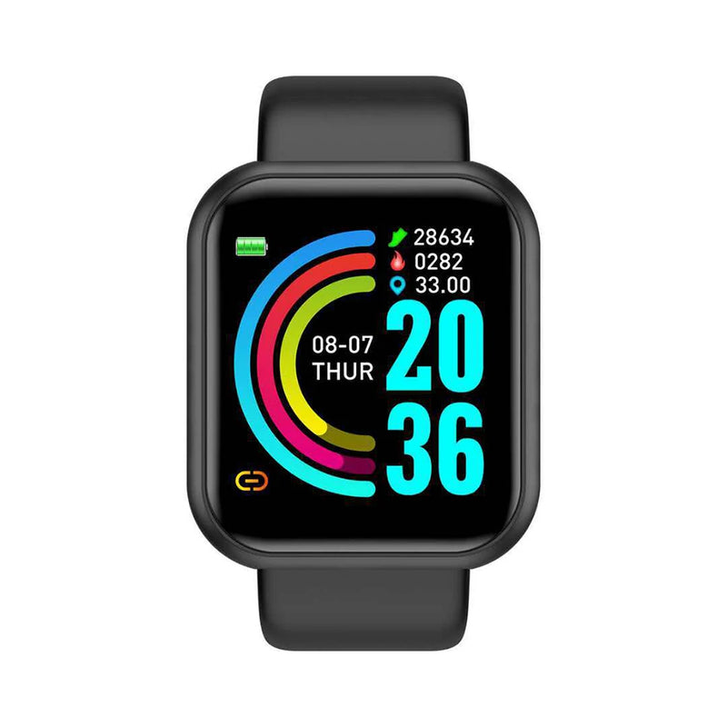 SmartWatch - Relógio Inteligente Multifuncional – À Prova d'Água, Monitor de Atividade e Fitness Tracker
