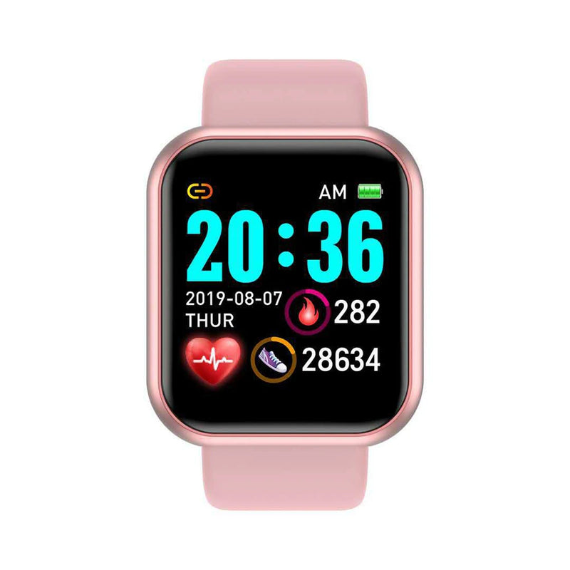 SmartWatch - Relógio Inteligente Multifuncional – À Prova d'Água, Monitor de Atividade e Fitness Tracker