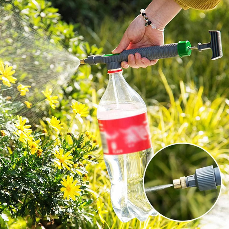 Bomba de D'Agua de Alta Pressão com Bico Ajustável – Ferramenta de Irrigação para Jardim e Agricultura