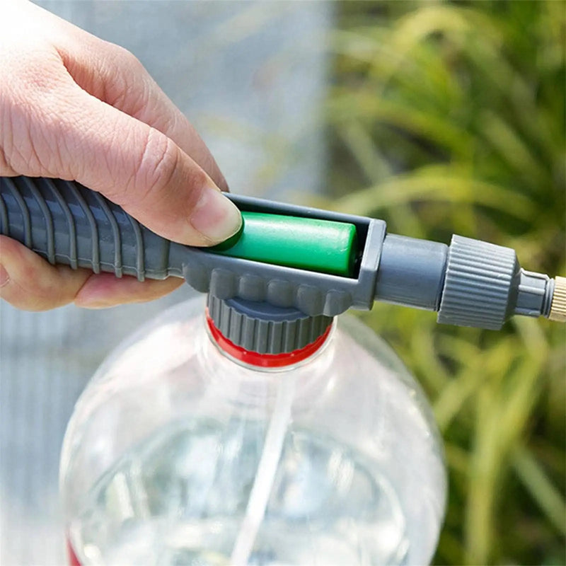Bomba de D'Agua de Alta Pressão com Bico Ajustável – Ferramenta de Irrigação para Jardim e Agricultura